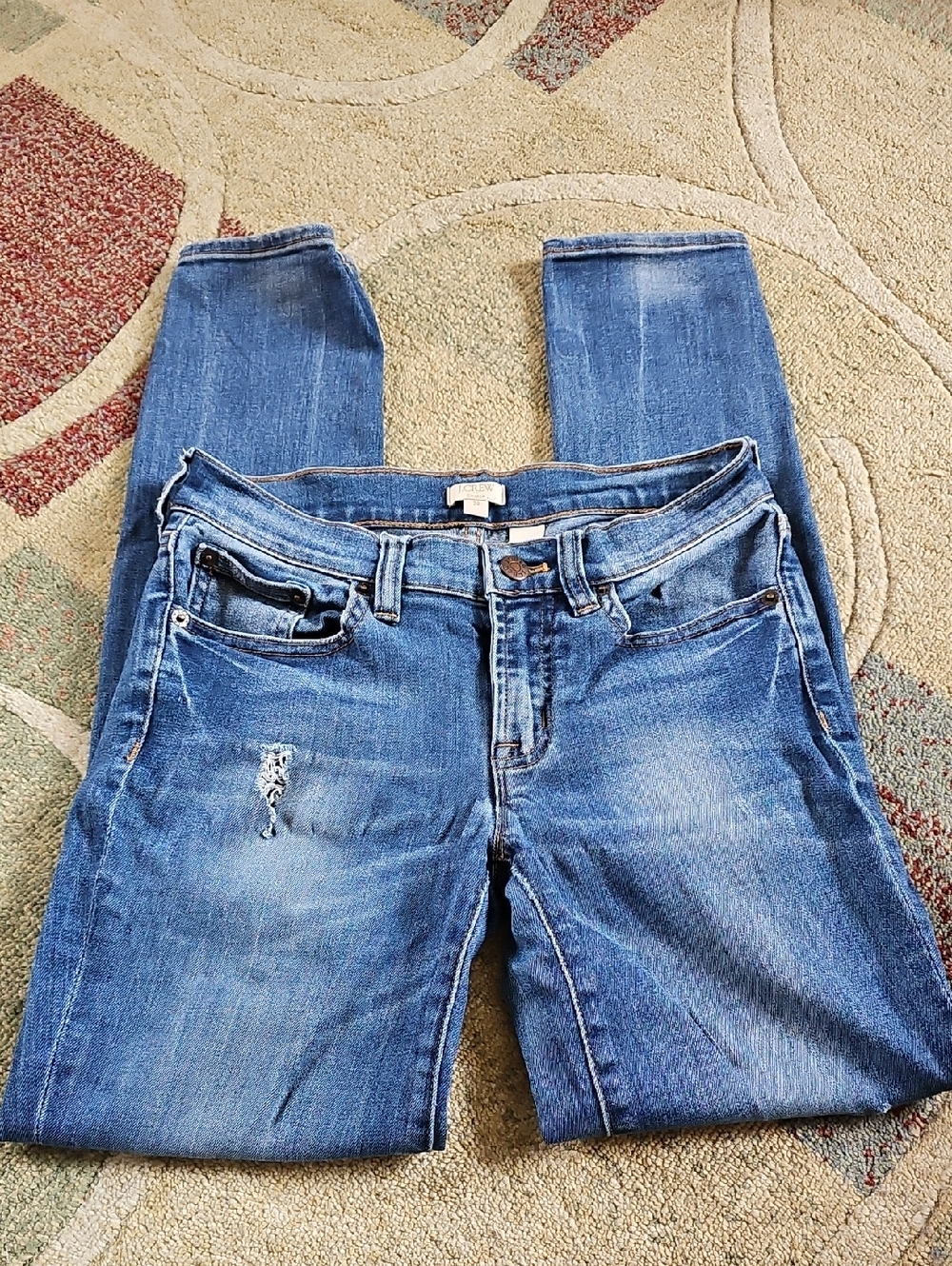Womens, J. Crew, Stretch Straight Leg Jeans, Size 24